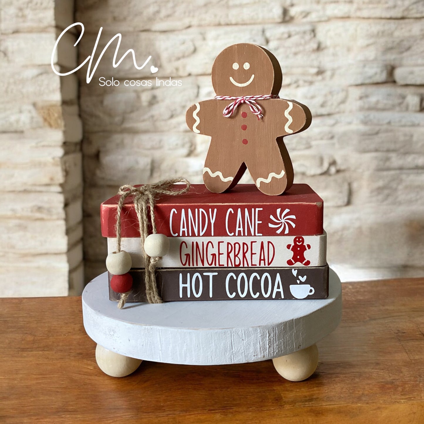 Set 3 libros con galleta