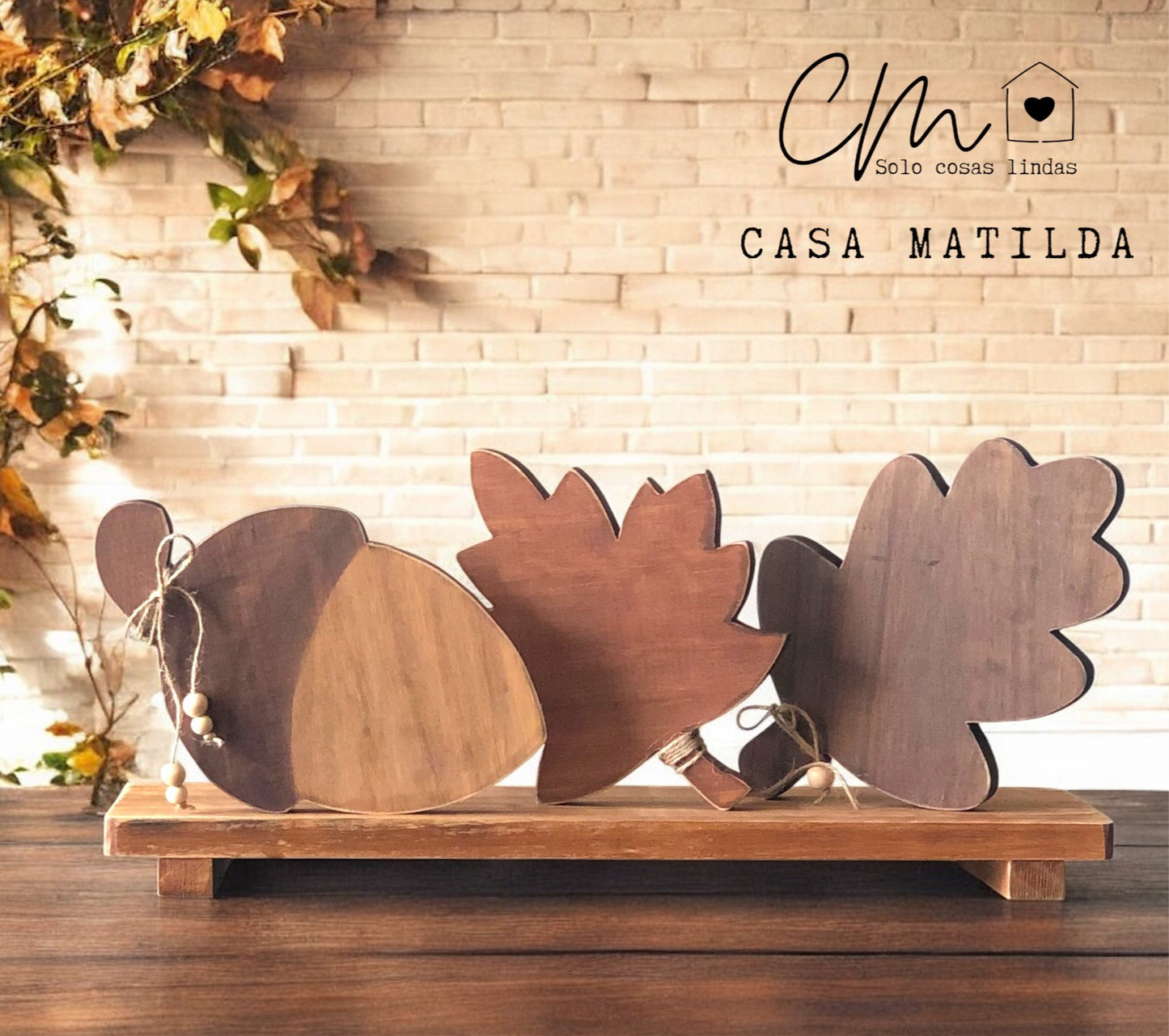 Set Hojas Otoño