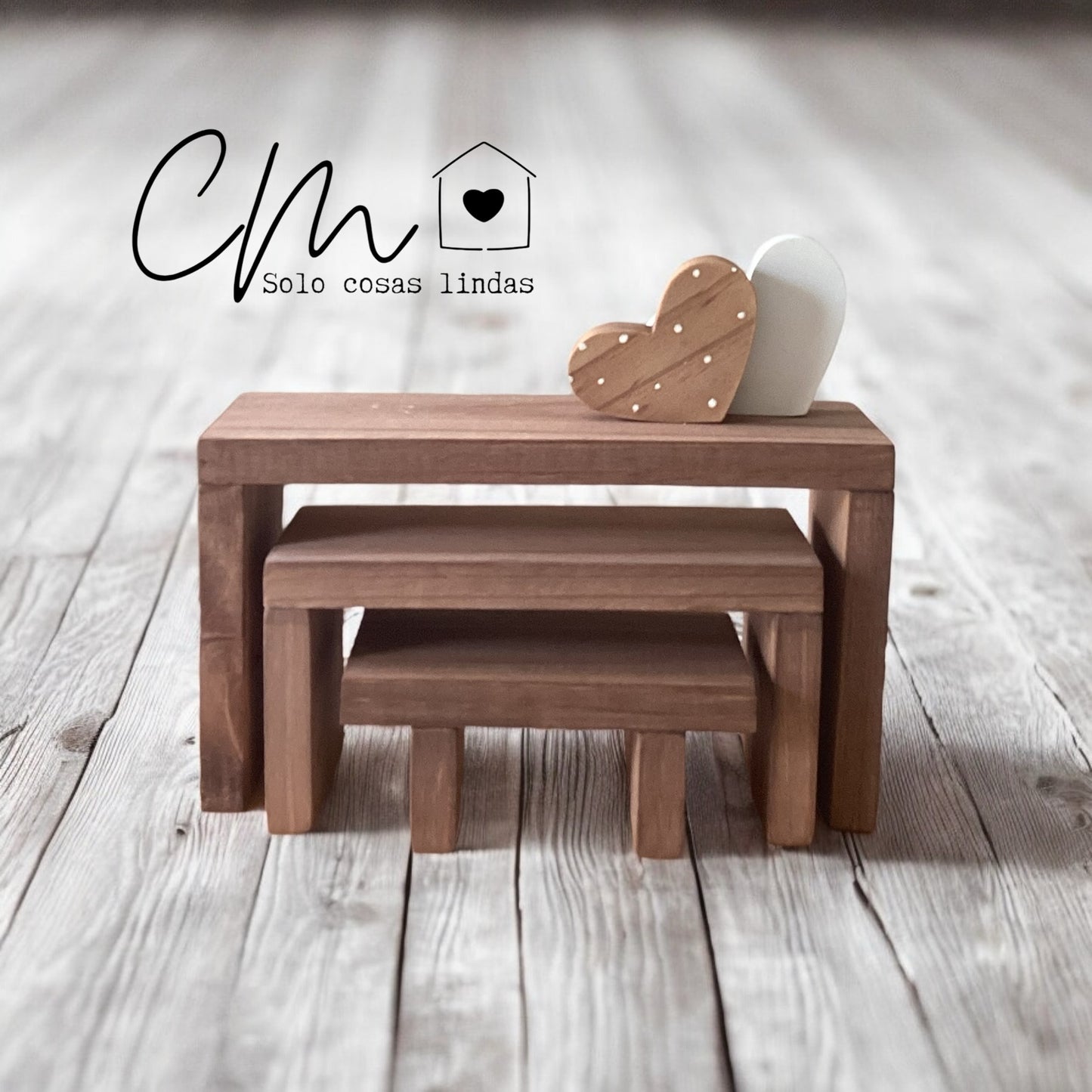 Set de 3 Repisas decorativas.