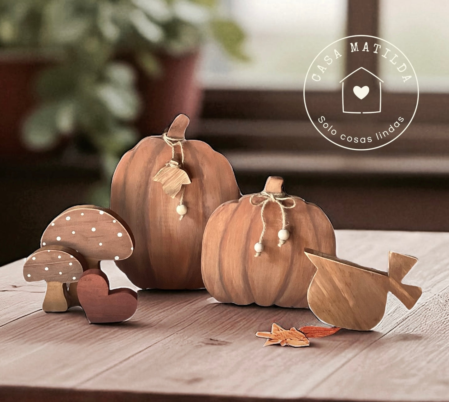 Hongos con flor de otoño