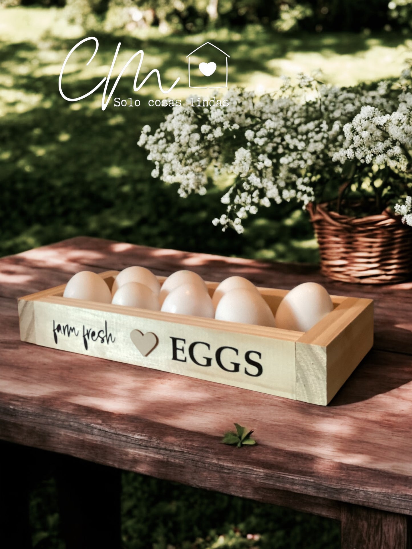 Caja Farm fresh Eggs