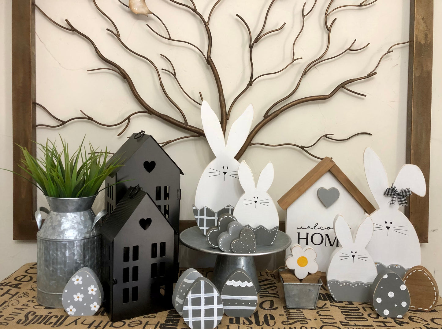 Set Completo Gris de Pascua