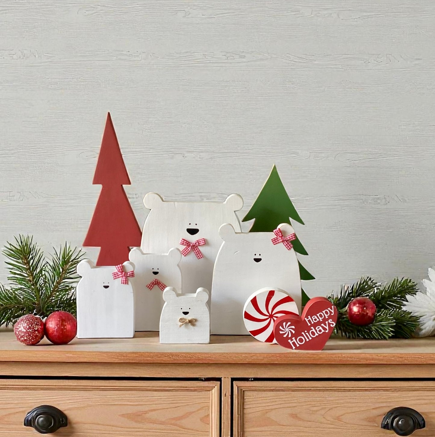 Familia de 5 osos lindos!