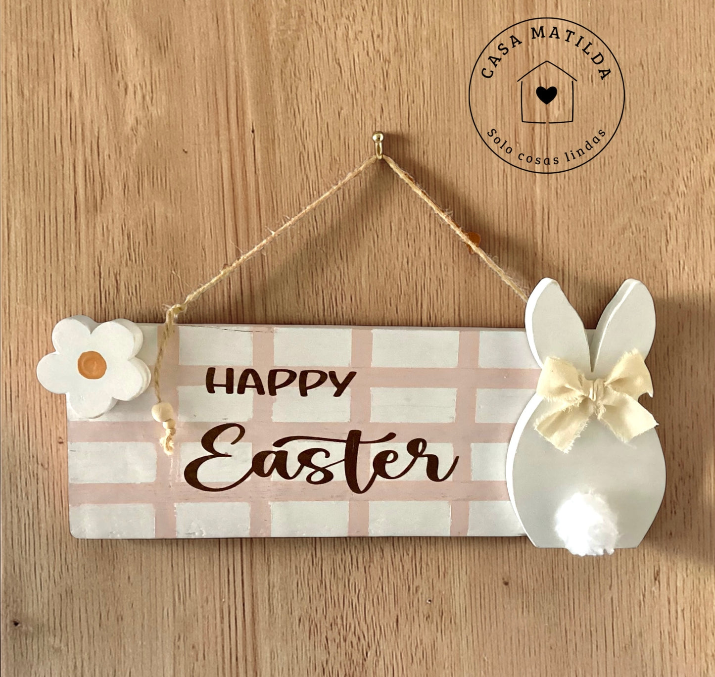 Letrero  HAPPY EASTER