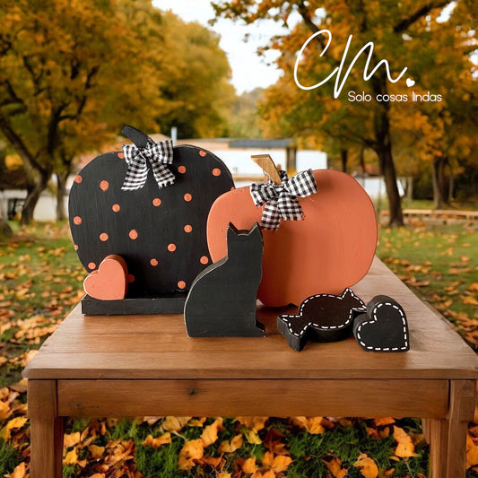 Set calabazas Halloween