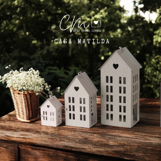 Set casitas metálicas