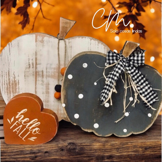 Set de Calabazas Harvest #3