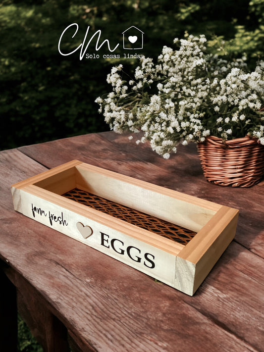Caja Farm fresh Eggs