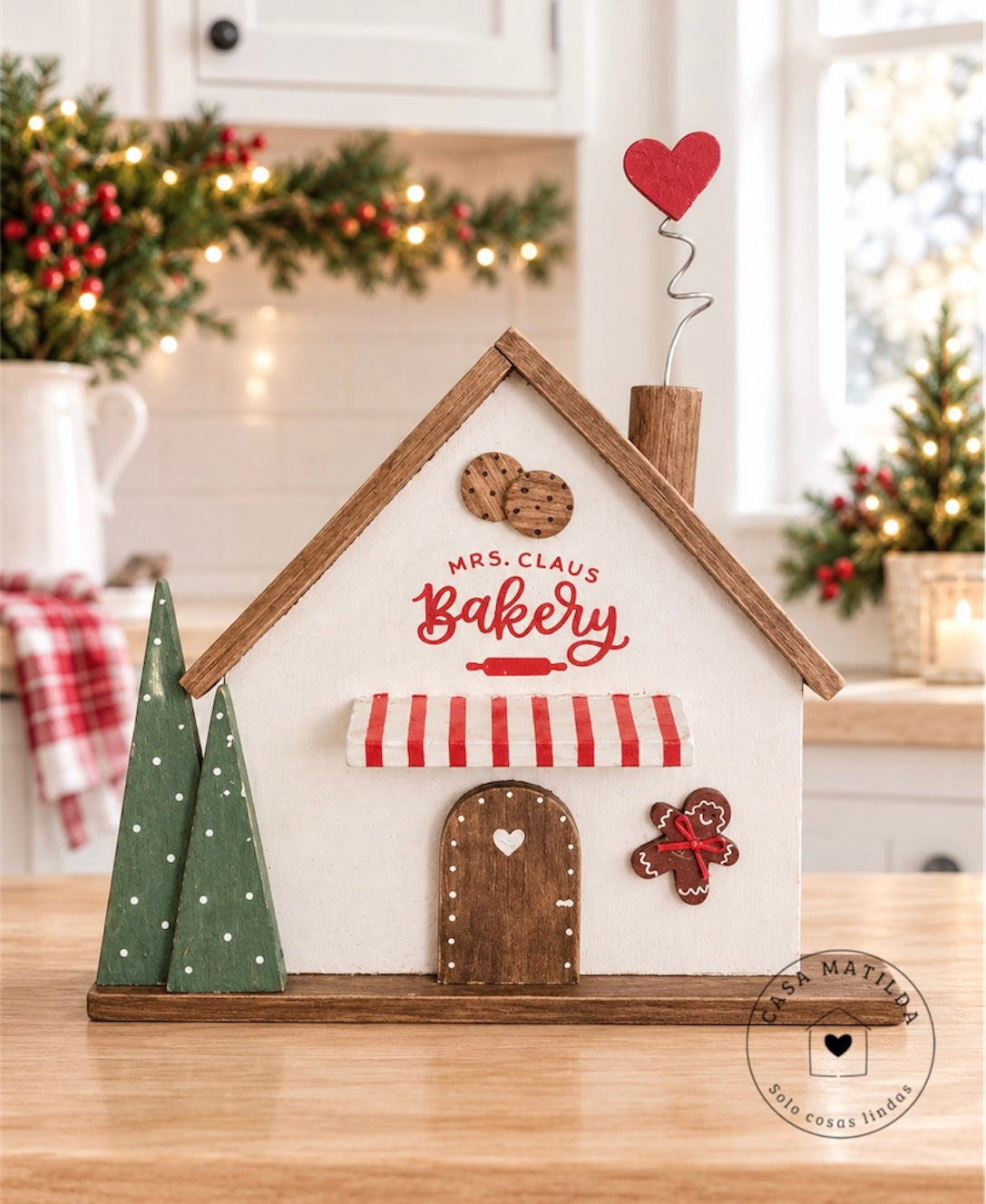 Set 3 Casitas navideñas