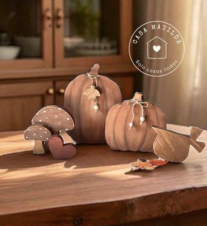Set calabazas capuchino #10