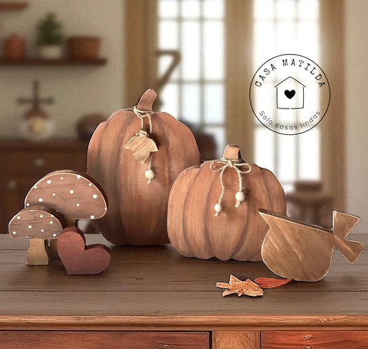 Set calabazas capuchino #10