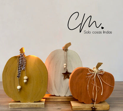 Set 3 calabazas especiales!