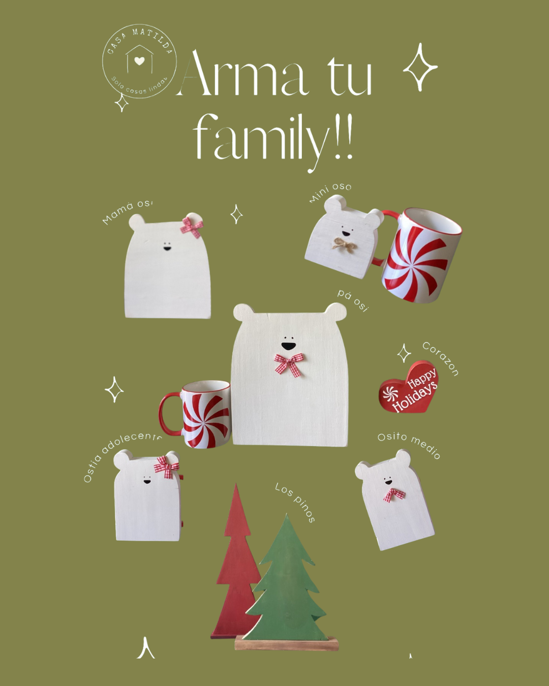 Arma tu Bear family!