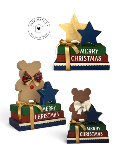 Libros Merry Christmas Teddy.